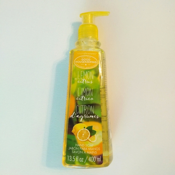 lemon citrus hand soap